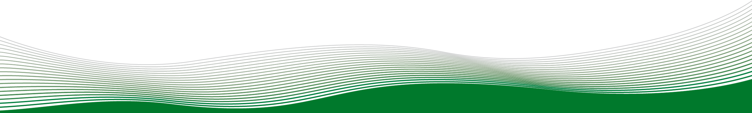 Abstrakte grüne Wellen als grafisches Gestaltungselement.
